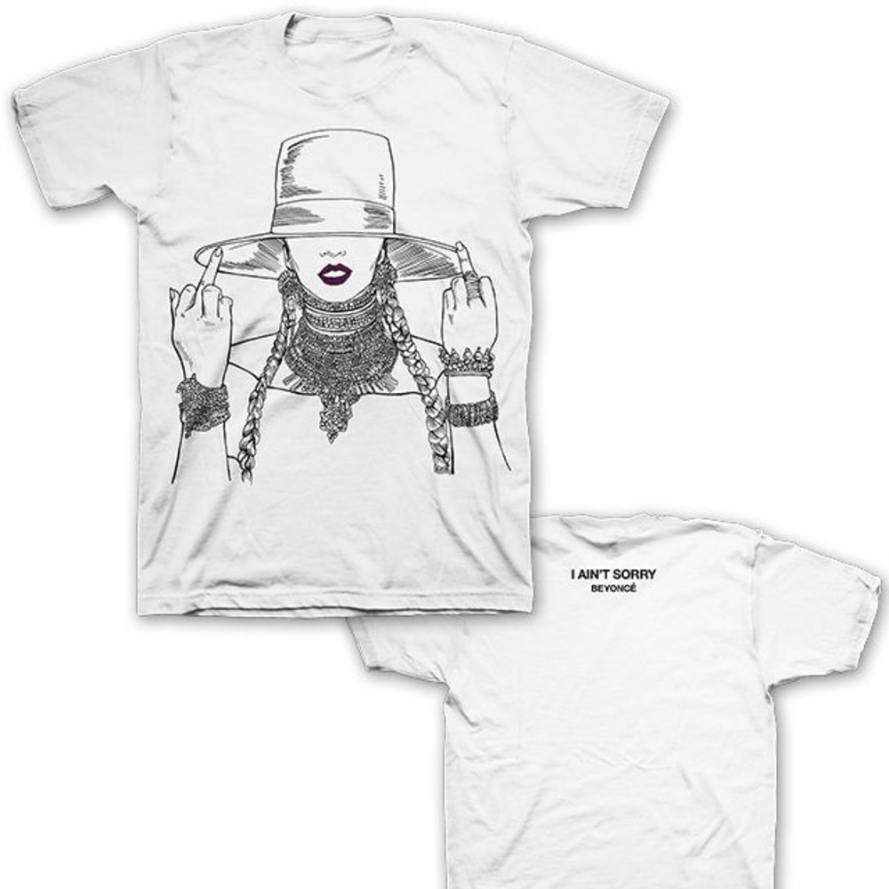 New I Ain’t Sorry Beyoncé Middle Finger T shirt